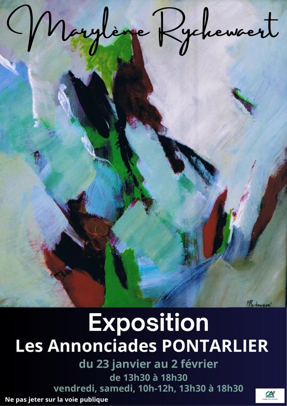 Exposition de peinture - Art+ et Marylène Ryckewaert