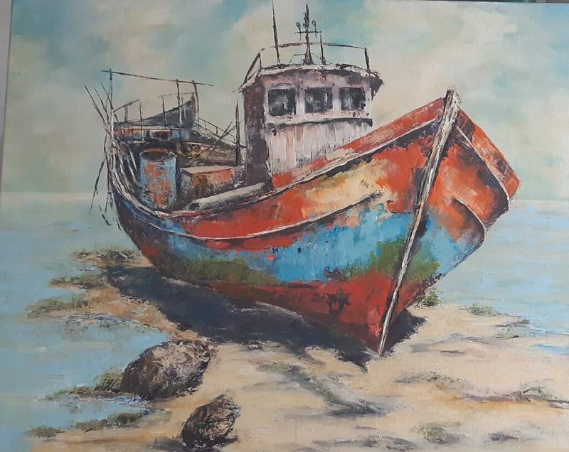 Exposition de peinture et sculpture Dominique Bauruel et Brigitte Belaud