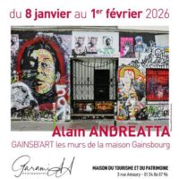 GAINSB’ART les murs de la maison Gainsbourg