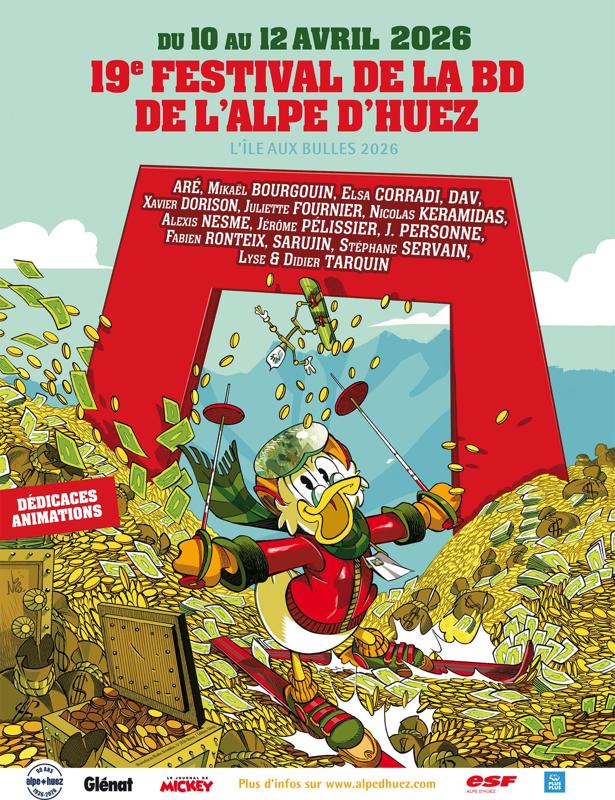 19ème édition du festival BD de l’Alpe d’Huez