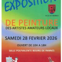 2ème exposition de peinture des artistes amateurs locaux
