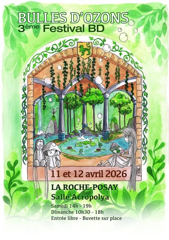 3ème édition du festival BD Bulles d'Ozon