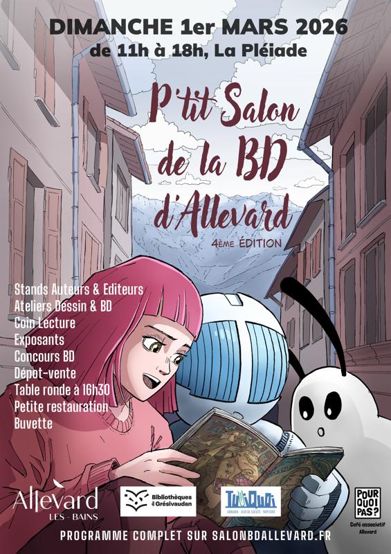 4ème édition du P'tit Salon de la BD d'Allevard