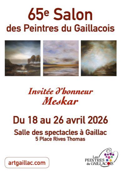 65ème exposition des Peintres du Gaillacois