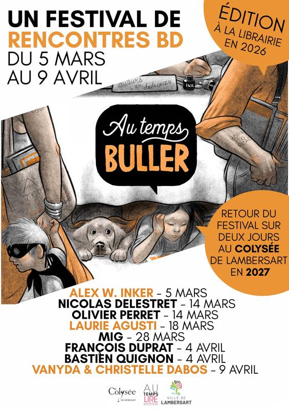 8ème édition du festival BD Au Temps Buller