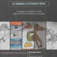 Exposition Artistique des résidents de la Noxe à la salle des fêtes de Villenauxe-la-Grande