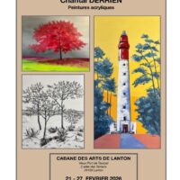 Exposition Cabane des Arts : Chantal Derrien