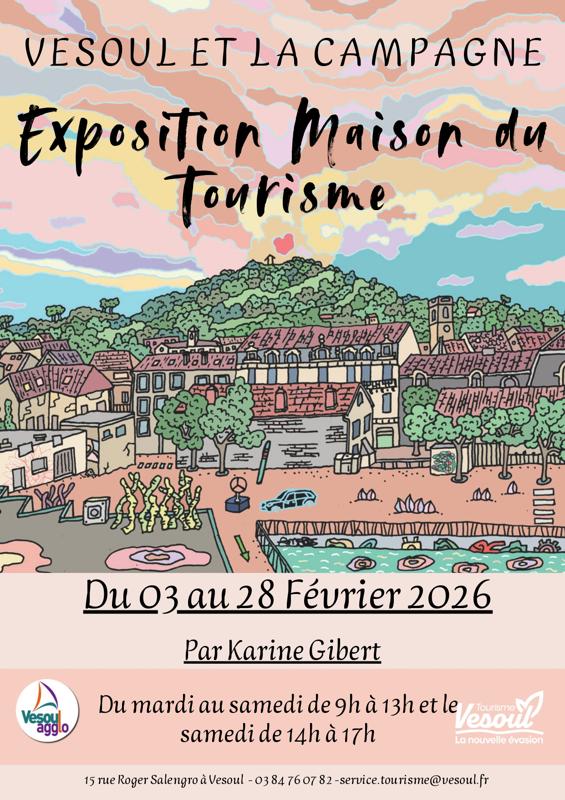Exposition Maison du Tourisme - Vesoul et la Campagne