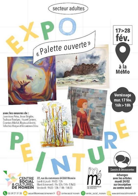 Exposition : Palette ouverte