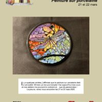 Exposition Peinture sur porcelaine