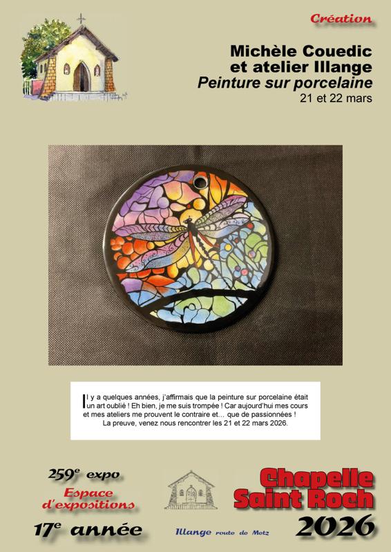 Exposition Peinture sur porcelaine