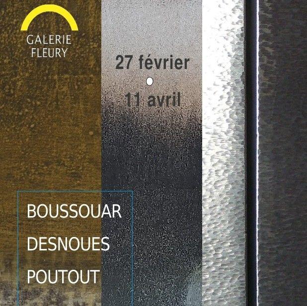 Exposition à Trois Voix : Peinture, Fusain et Sculpture