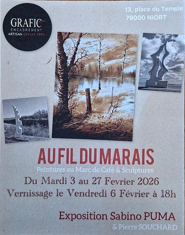 Exposition au fil du Marais à Niort