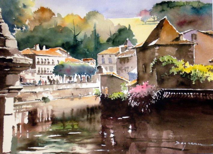Exposition d'art : Aquarelles de Jean-Guy Dagneau