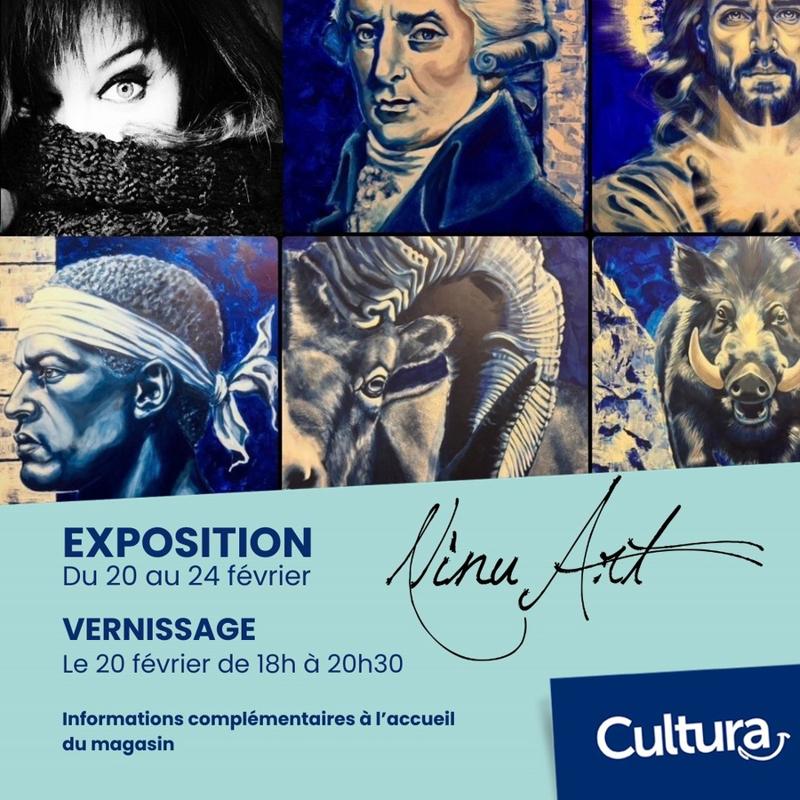 Exposition de l'artiste peintre Ninu Art - Cultura - Aiacciu