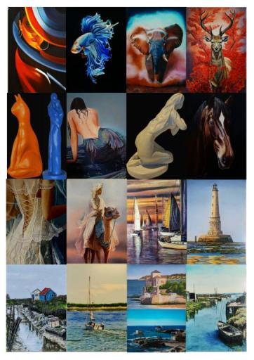 Exposition de peinture et sculpture - Art'Etude en Saintonge
