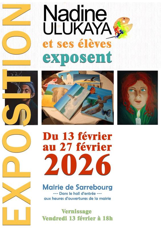 Exposition de peintures de l'atelier Nadine Ulukaya