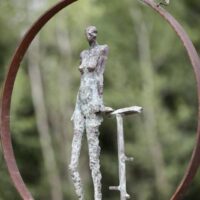 Exposition de sculptures monumentales Jean-Luc Ducreux « Infini- l’Absence d’une Fin »