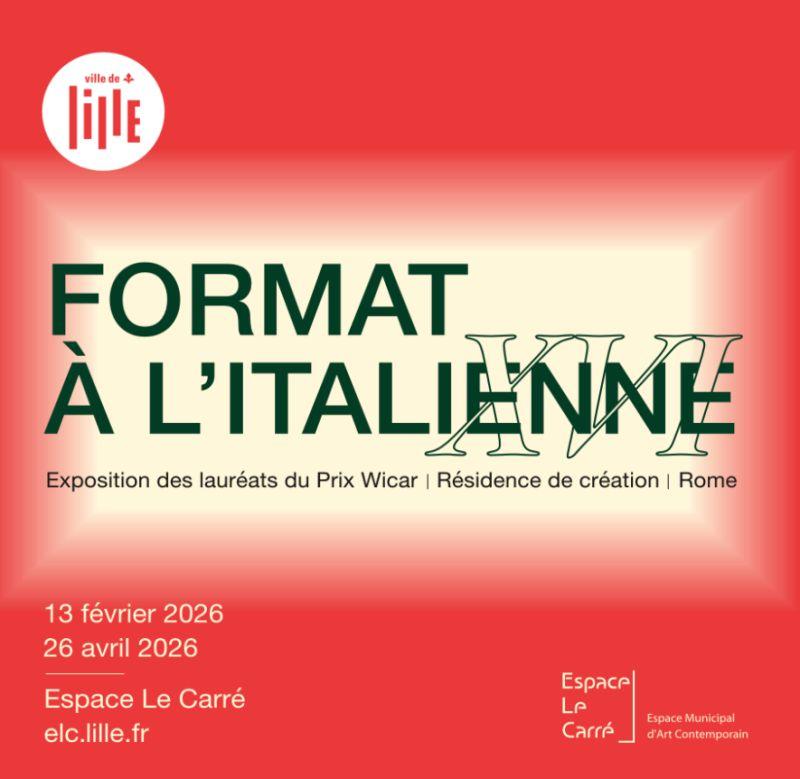 Format à l'italienne : exposition du prix Wicar