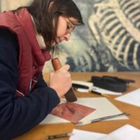 Formation professionnelle OF certifié Qualiopi- Charlotte Massip- BURIN - Calligraphie et Peinture Chinoise- Héliogravure et gravure taille-douce
