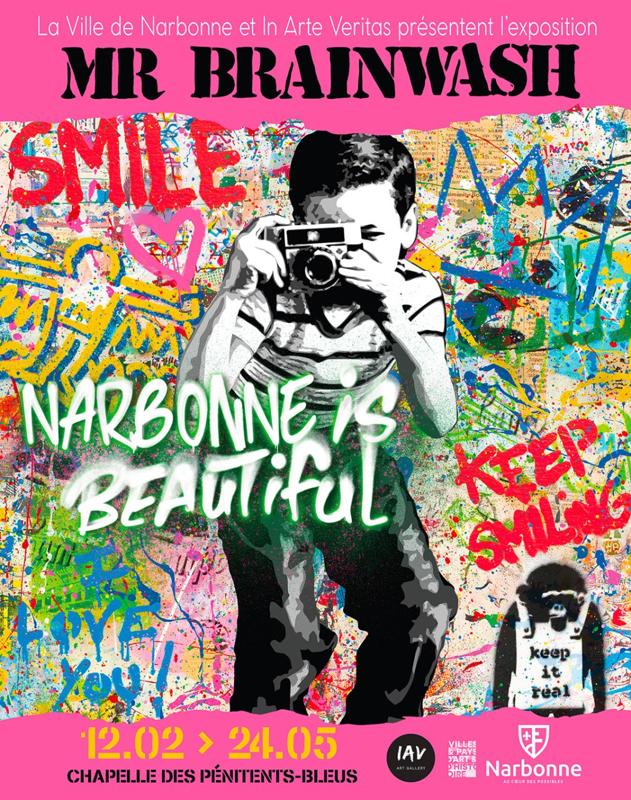 Narbonne Is Beautiful - Mr Brainwash
