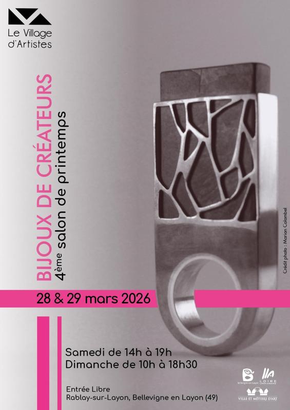 Salon « Bijoux de Créateurs » au Village d’Artistes – Rablay-sur-Layon
