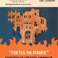 Tout Feu Tout Flamme 2026. Exposition de Christian Champagne - "Portes du Monde"