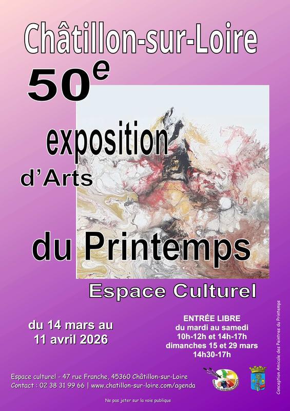 50ème exposition des Peintres du Printemps