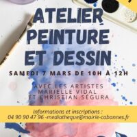 Atelier peinture et dessin