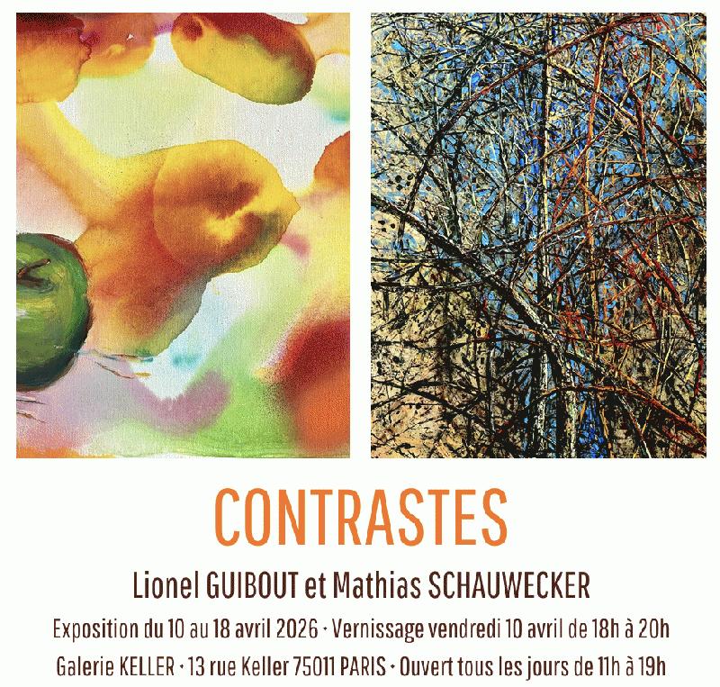 Contrastes : Lionel Guibout, Mathias Schauwecker