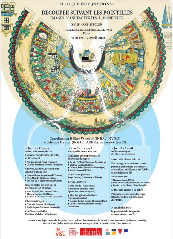 Découper selon les pointillés. Images manufacturées à manipuler XVIIe-XXIe siècles