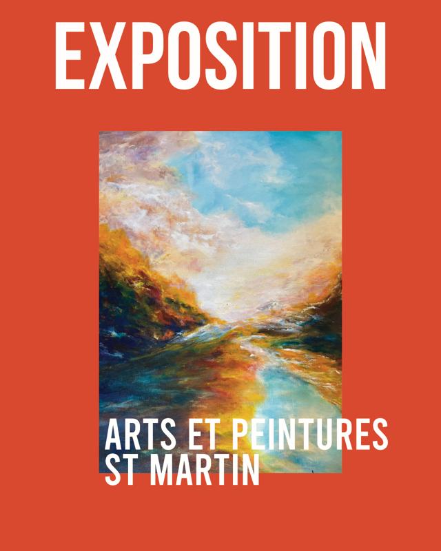 EXPOSITION AU ROMBEAU : ST MARTIN – ARTS ET PEINTURES