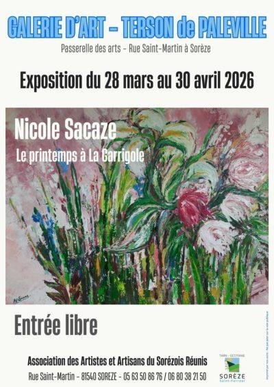 EXPOSITION – PRINTEMPS À LA GARRIGOLE