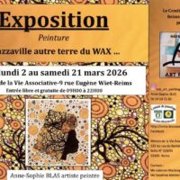 Exposition "Brazzaville autre terre du wax..."
