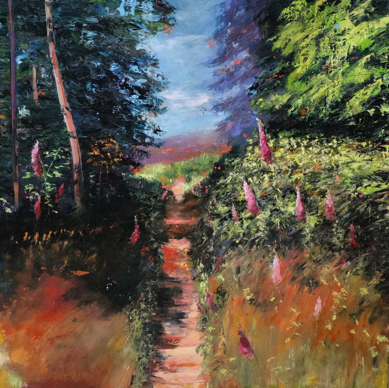 Exposition "Entre ciel et terre" de Marie-Amélie Germain, à la Galerie Nicole Buck