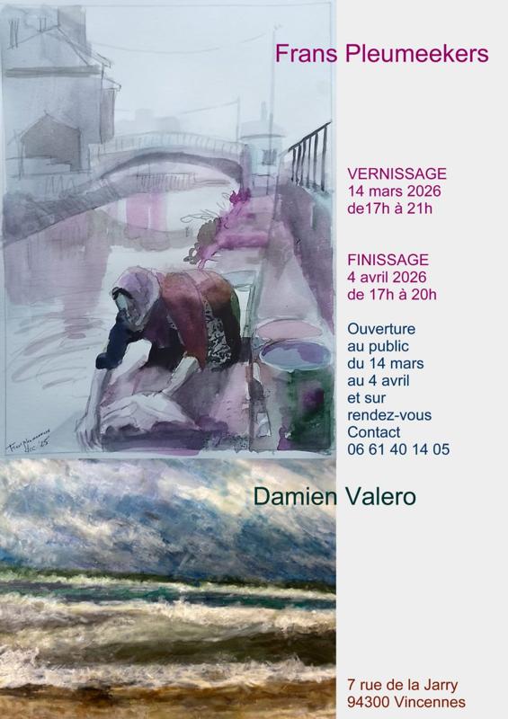 Exposition Frans Pleumeekers/Damien Valero