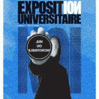 Exposition "NOI (nul ou incroyable)" des étudiants en L3 Arts et design - Hall de la Bibliothèque Universitaire - Corti
