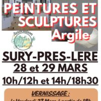 Exposition " Peintures, sculptures argile"