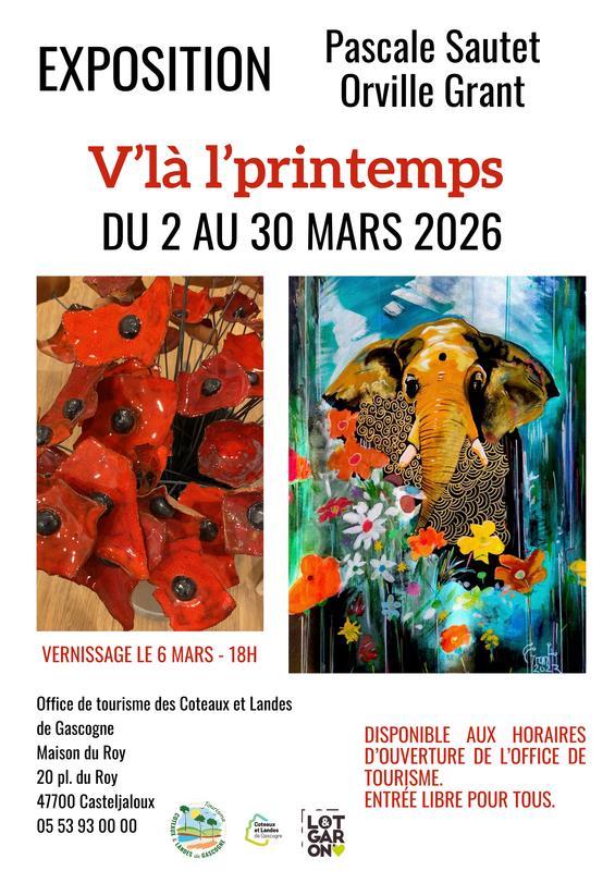 Exposition : V'là l'printemps