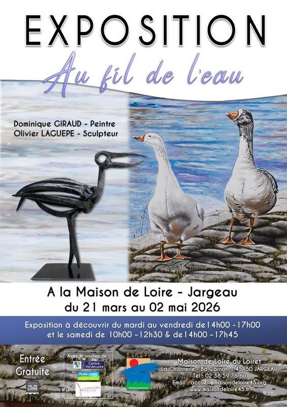 Exposition à la Maison de Loire : au fil de l'eau