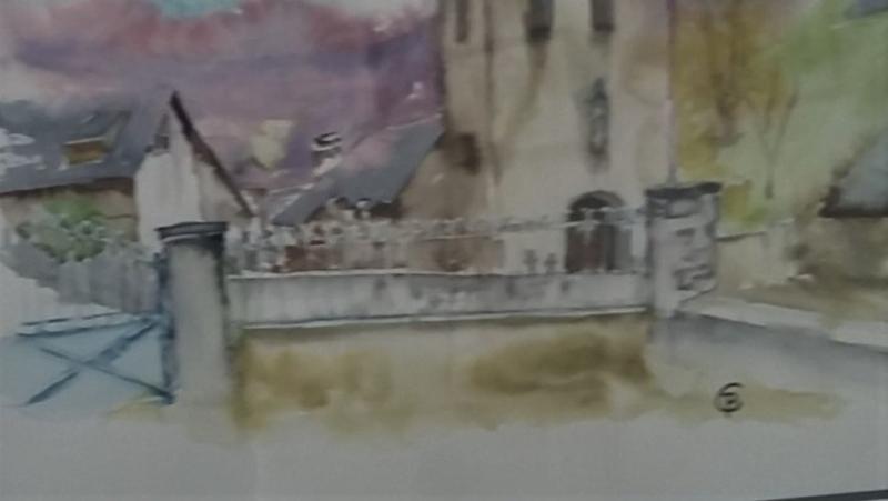 Exposition aquarelles : Paulette Cieutat