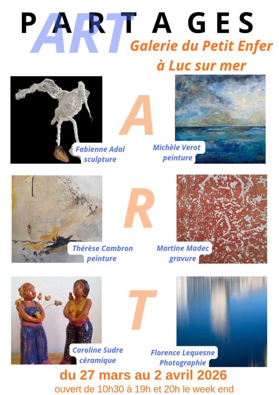 Exposition d'arts plastiques : Partages