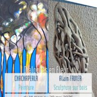 Exposition de Chachapeala et d'Alain Favier