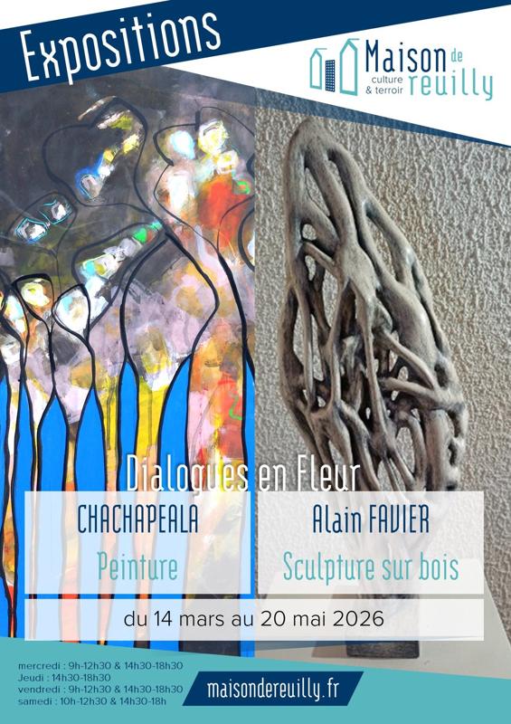 Exposition de Chachapeala et d'Alain Favier