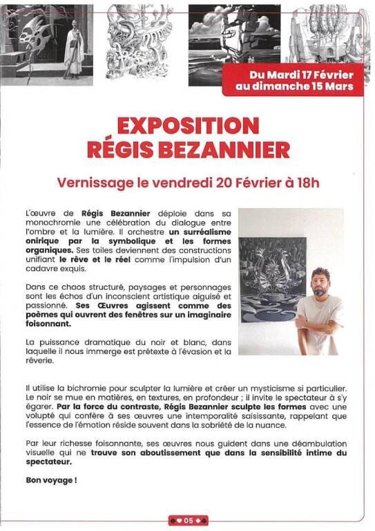 Exposition de Régis Bézannier