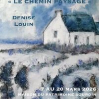 Exposition de peinture "Le chemin paysage" par Denise Louin