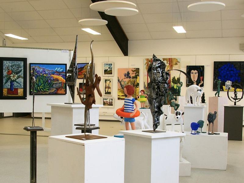 Exposition de peinture et sculpture
