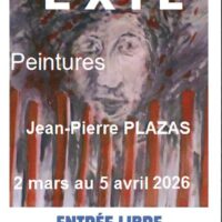Exposition de peintures "Exil" de Jean Pierre Plazas