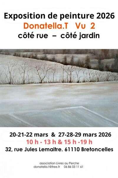 Exposition de peintures de Donatella T.