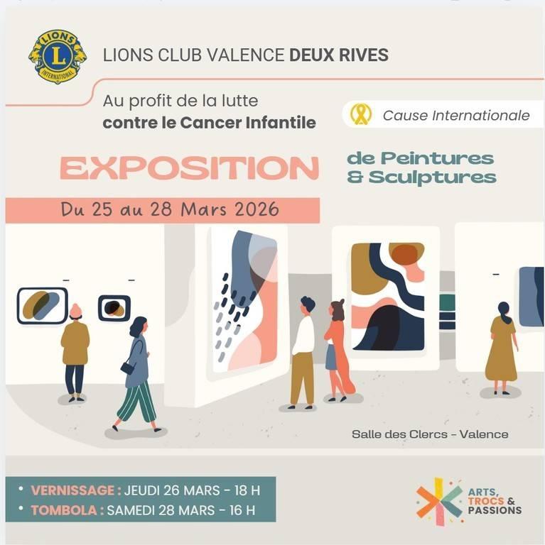 Exposition de peintures et de sculptures - Arts Trocs et Passions